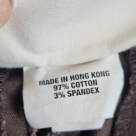 Vintage Y2K Gap Khakis Brown Chinos Straight Leg Women's Size 8 - Picture 7 of 11